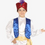 Thumbnail: Aladdin Child Costume 5-6 years, Includes Hat, Shirt with Waiscoat, Trousers