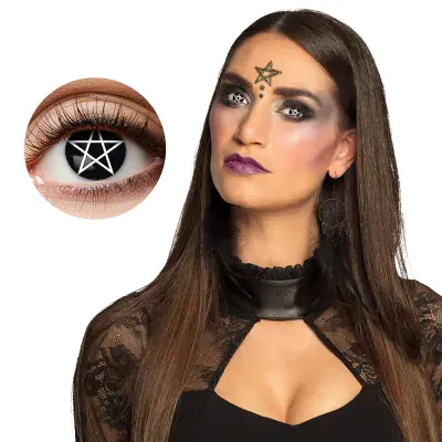 Thumbnail: Contact Lenses, Fancy Dress Accessories, 1pair/ 1pkt, various designs
