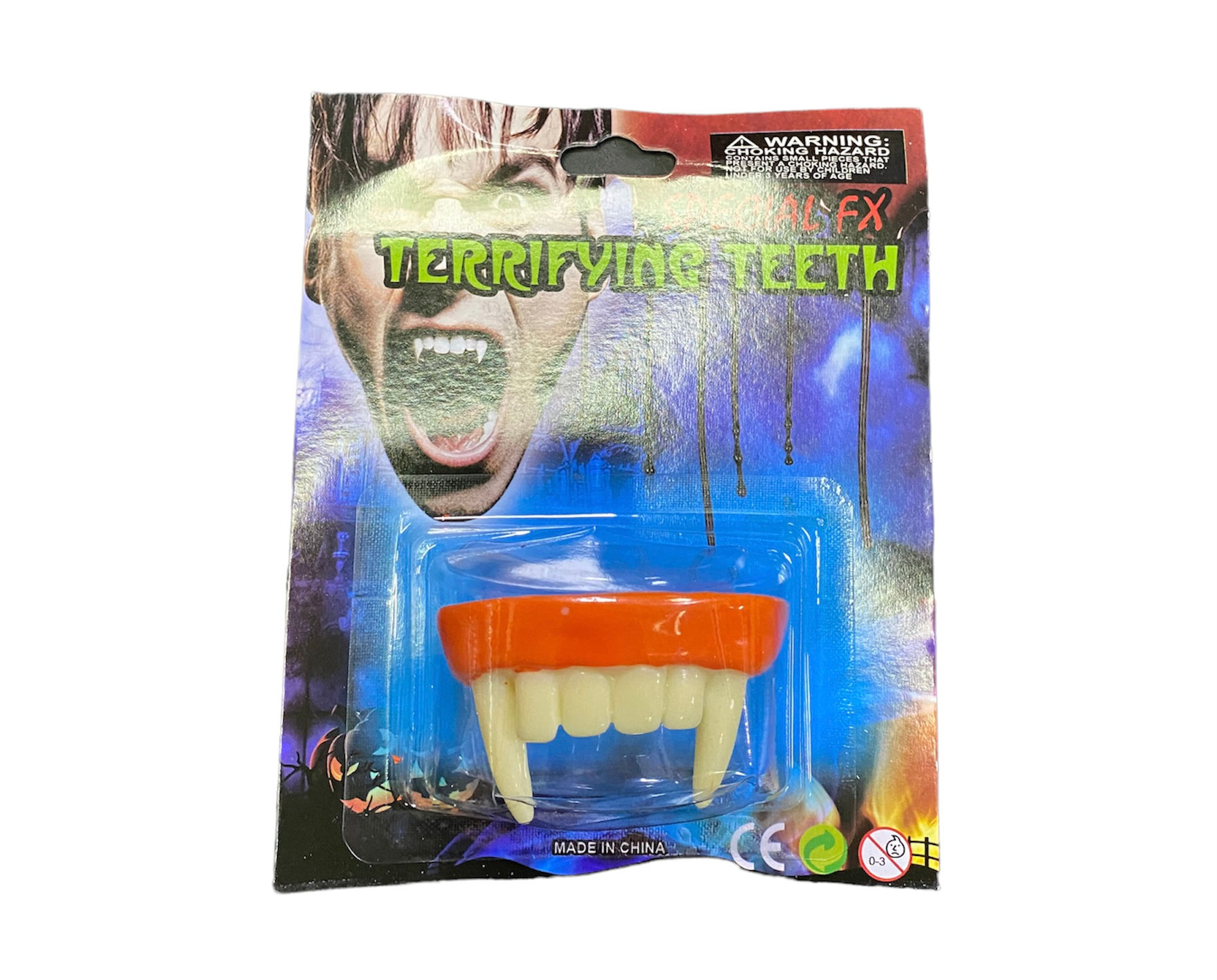Terrifying Teeth Halloween Accessory 1pc / 1pkt