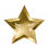 Thumbnail: Little Star - Star, golden, 27cm
Paper plates Little Star - Star in mirror gold