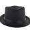 Thumbnail: Kojak hat trilby black 60cm