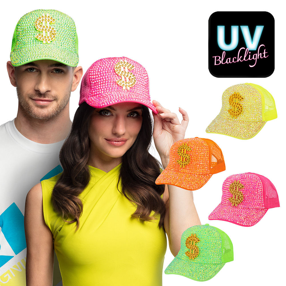 Cap Dollar neon assorted