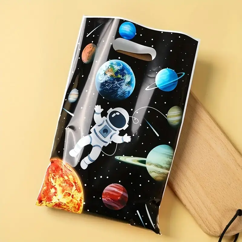Thumbnail: Loot Bags Space Party Plastic 10pk