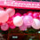 Thumbnail: Balloon Garland based on pinks 3m long