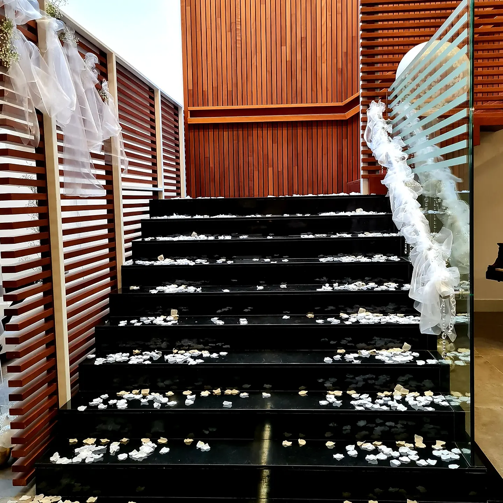 Thumbnail: Wedding Set Up, Balloon Garland and Frame rental