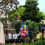 Thumbnail: Large bouquet of colourful balloons for a presidential event for San Martin.