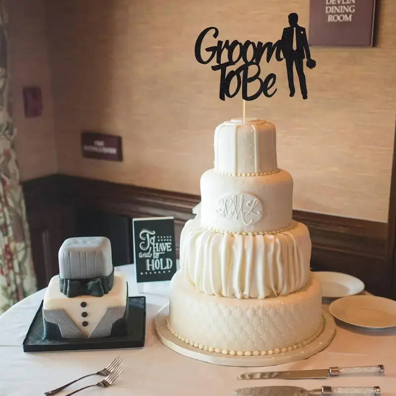 Thumbnail: ‘Groom to Be’ Cake Topper