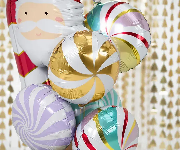 Thumbnail: Candy Glossy Foil Balloon Inflated Size 35cm each