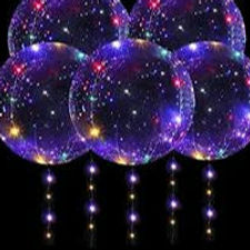 Thumbnail: LED Light Balloons Transparent Balloon Wedding Birthday Xmas Party Lights Decor