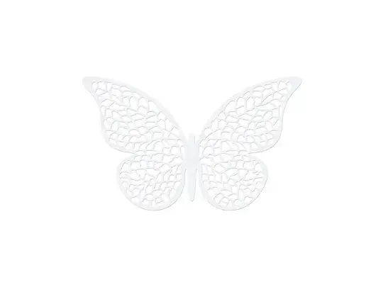 Butterfly Paper Decorations 6.5 x 4 cm 10pcs / 1pkt