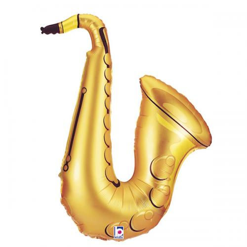 Saxophone Supershape Foil Balloon