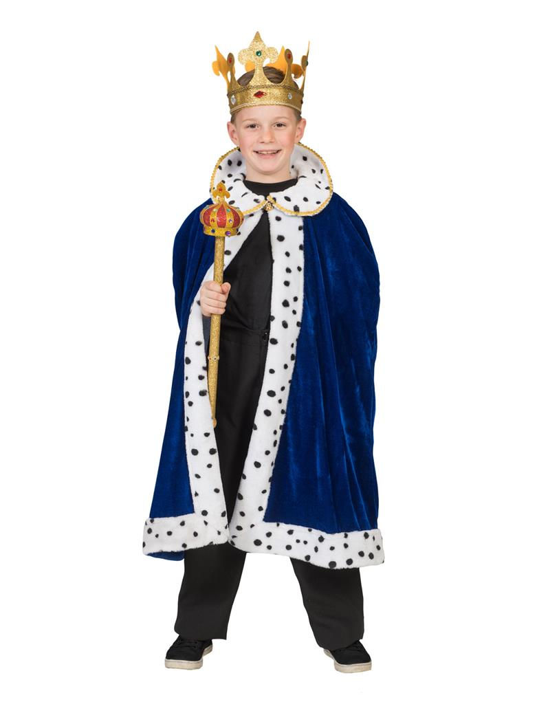 Royal King Cape Blue Children One Size