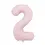 Thumbnail: Matte Pastel Pink  34” Number Foil Balloon (each)