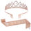 Thumbnail: Birthday Party Decorative birthday queen tiara & Sash Set 2pcs various colours 