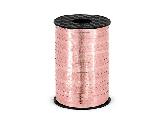 Thumbnail: Plastic curling ribbon, 5mm/225m metallic 