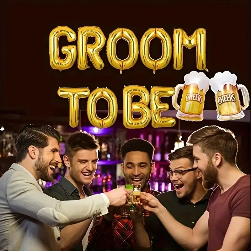 Thumbnail: ‘Groom to Be’ Balloon Banner 