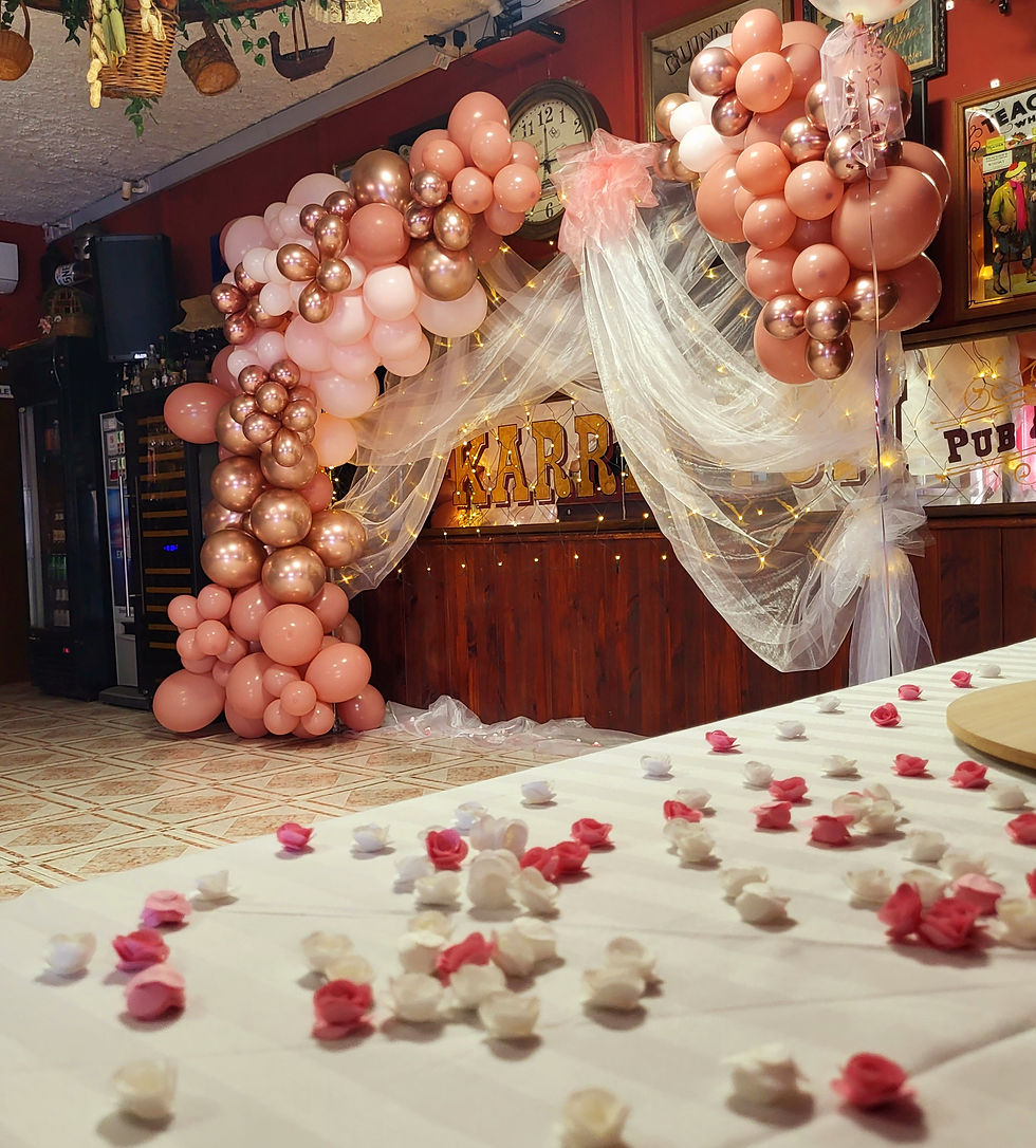 Thumbnail: Capturing the magic of love with our dreamy balloon arch set up