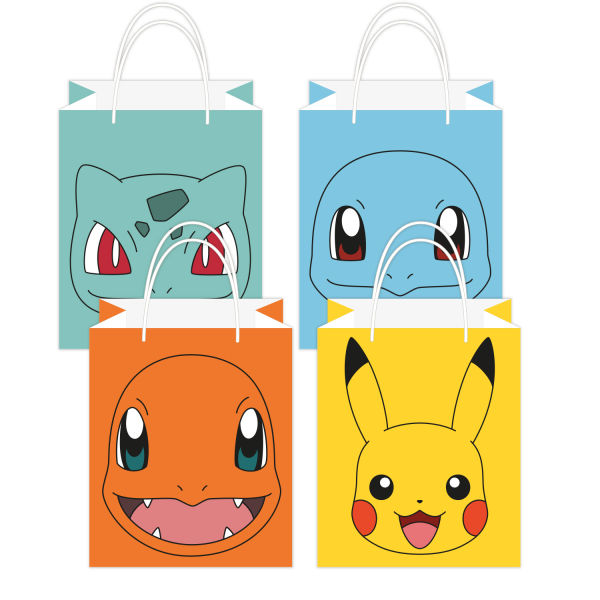 Pokemon Paper Party Bags (8pk)