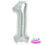 Thumbnail: Silver 34” Number Foil Balloon (each)