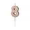 Thumbnail: Birthday Candle Numbers , rose gold 