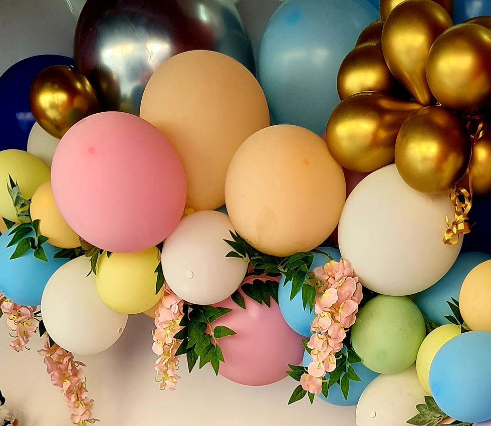 Thumbnail: Easter Window Display includes all balloons and decorations