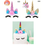 Thumbnail: Cake Topper Unicorn Sparkly Fuchsia each 