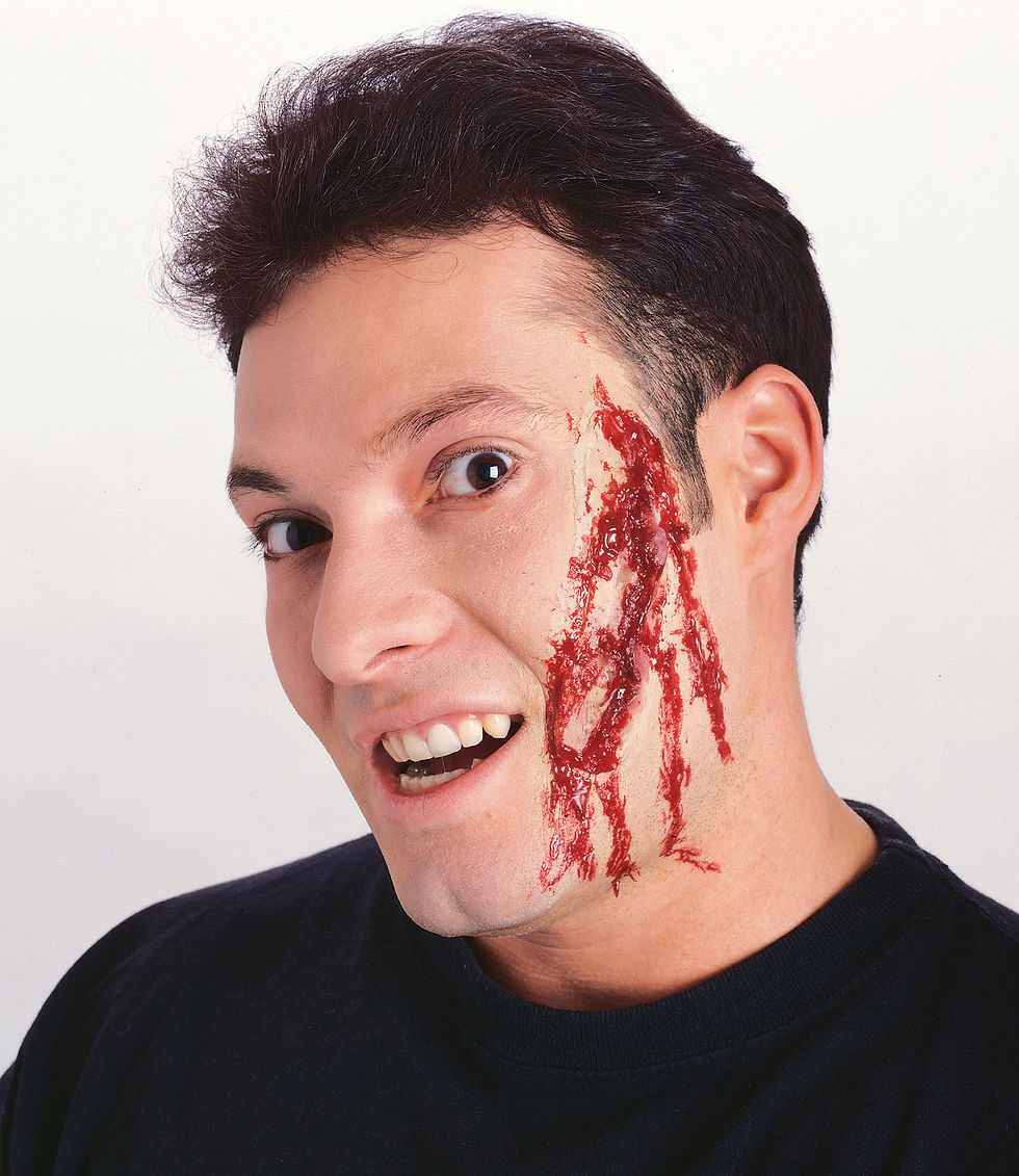 Opening Wound Latex Prosthetic