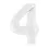 Thumbnail: Matte White 34” Number Foil Balloon (each)