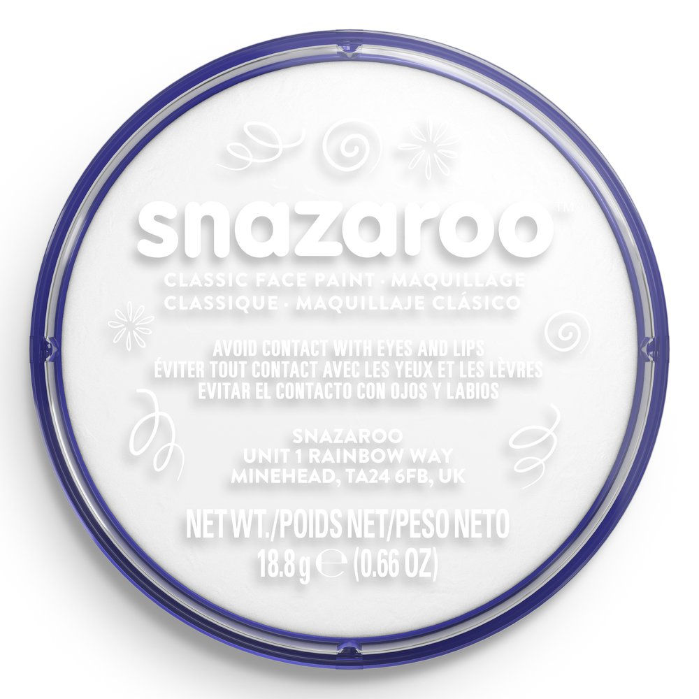 Snazaroo White Face Paint 18ml