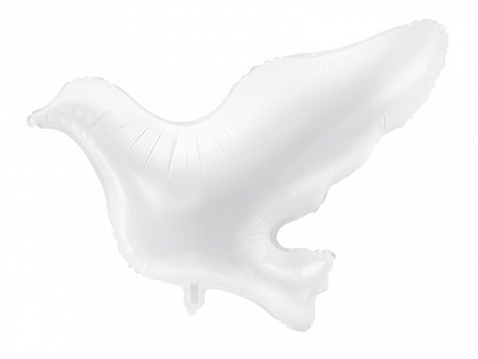 Dove Foil Balloon White Approx. 77 x 66 cm / 30 x 26''