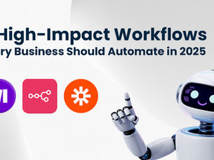 5 High-Impact Workflows Every Business Should Automate in 2025 (Using Make, n8n & Zapier)