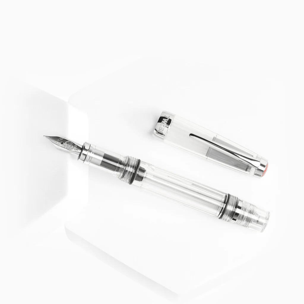 TWSBI CLEAR VAC MINI FOUNTAIN PEN (F,M,B)