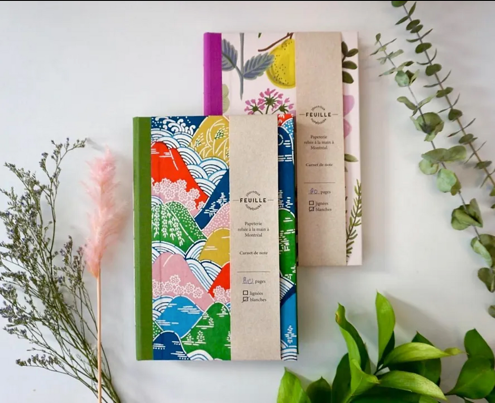 Feuille Notebooks Decorative Notebook