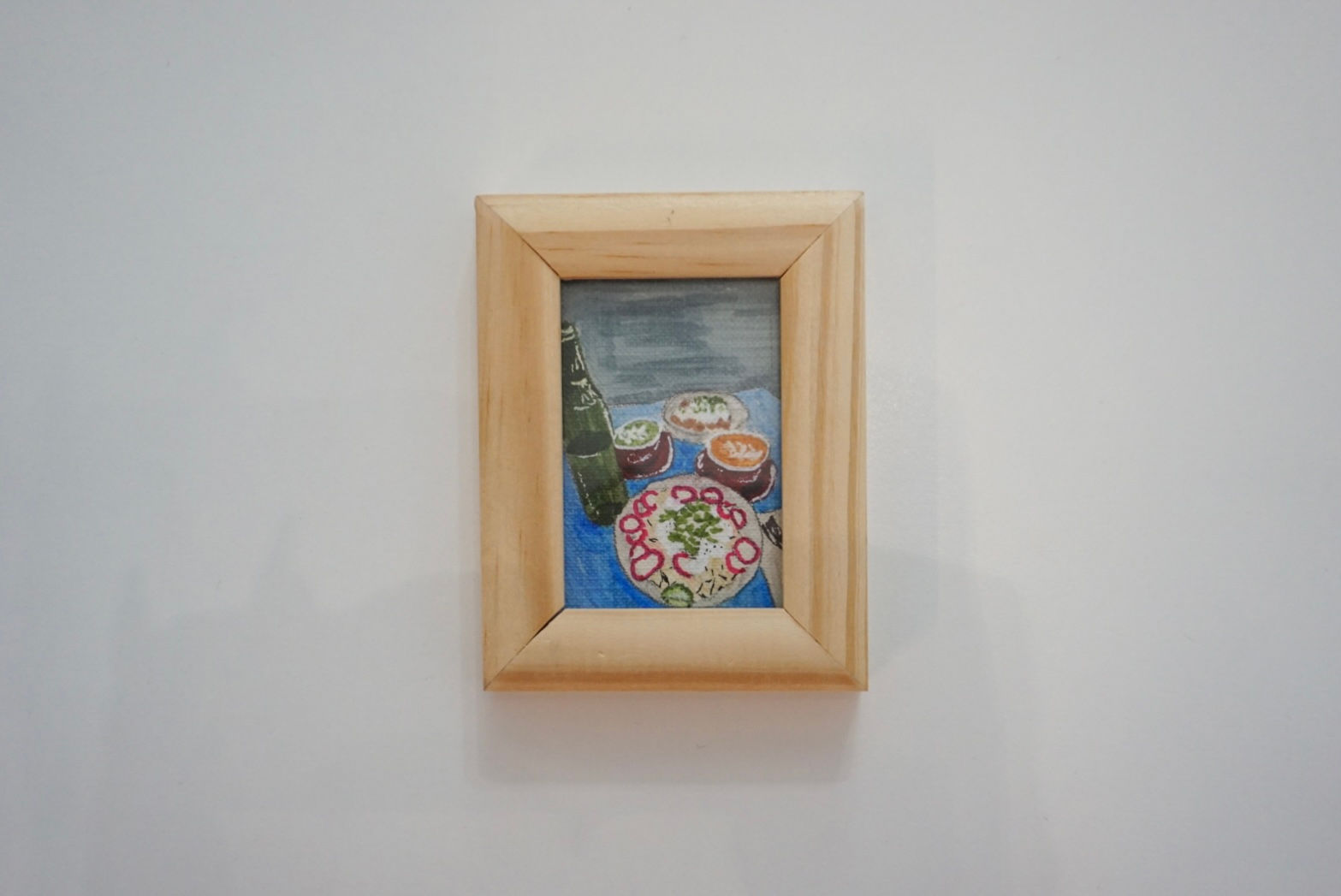 MEL Tiny Art - 2.75"x3.5"- Antique Frame, Made in Wpg