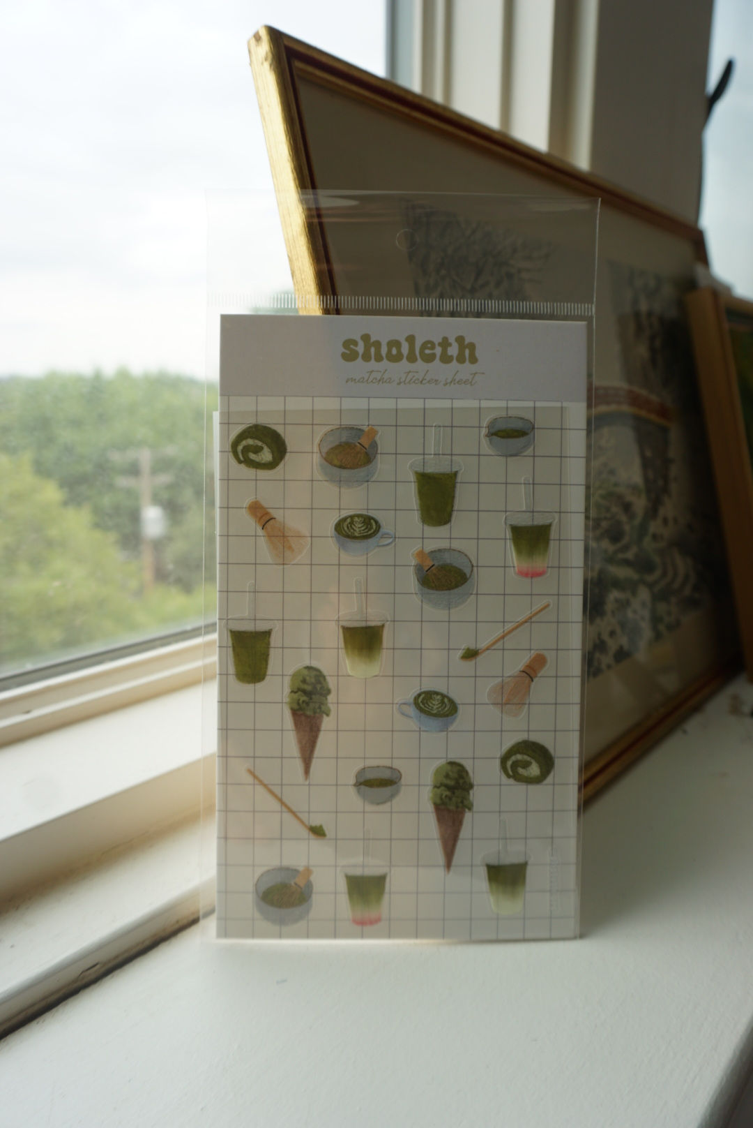 matcha - sticker sheet - 4"x6"