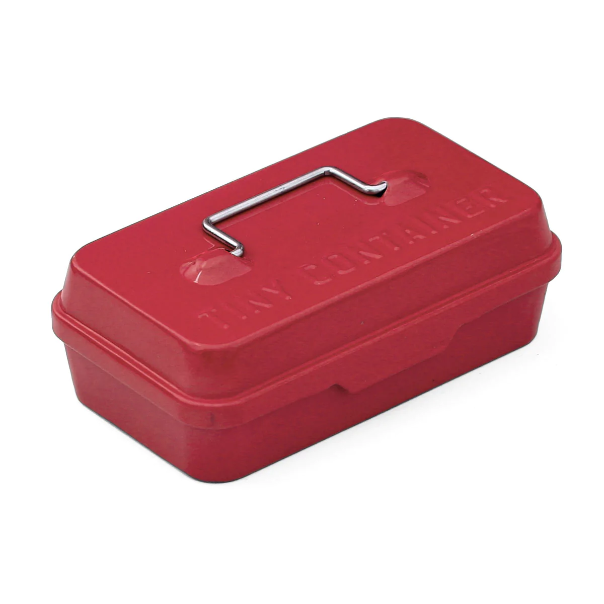 Penco Tiny Tin Container - Red