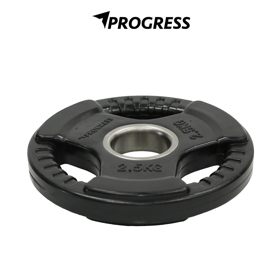 Thumbnail: Progress Tri-grip Olympic Bumper Plates