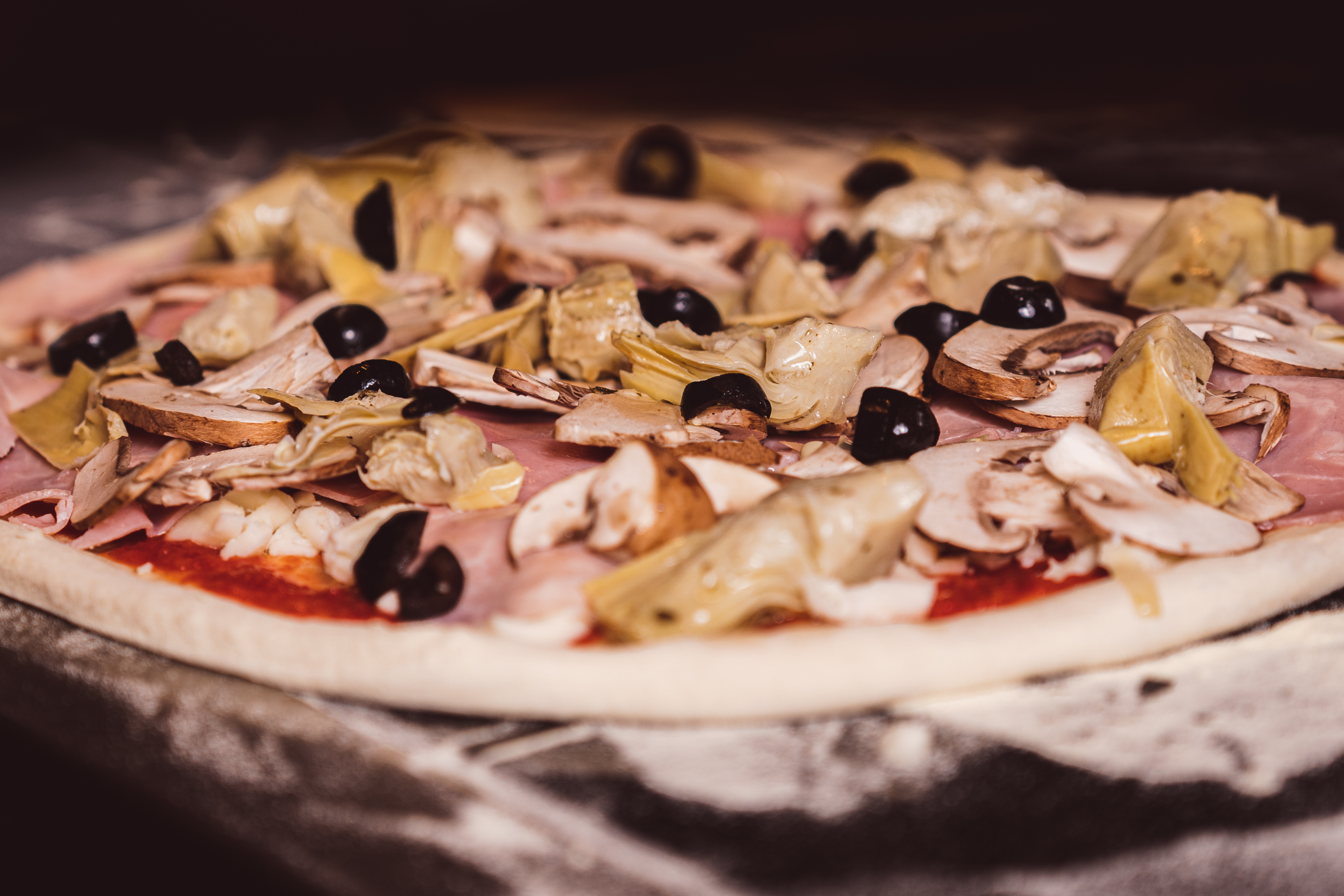 Arranged Food and Objects