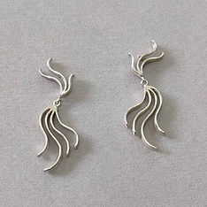 Earrings from the ribbon collection in s