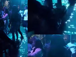 DISCOTECA SIGUE FUNCIONANDO A PESAR DE ESTAR INUNDADA