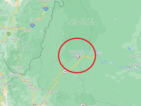 AMAZONA: FUERTE SISMO DE  6.8 GRADOS SORPRENDE A POBLACIÓN DE SANTA MARIA DE NIEVA
