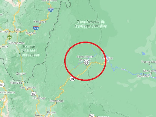 AMAZONA: FUERTE SISMO DE  6.8 GRADOS SORPRENDE A POBLACIÓN DE SANTA MARIA DE NIEVA