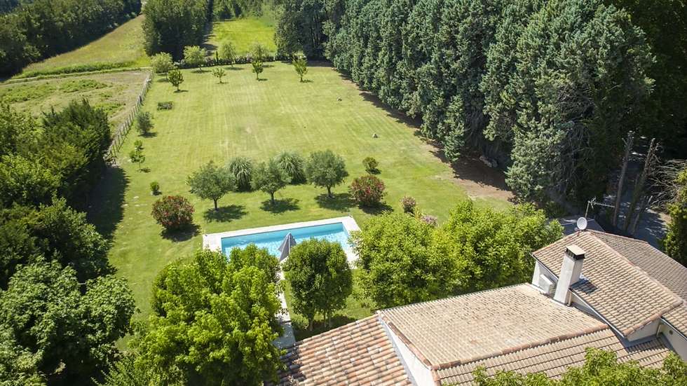 vue jardin
