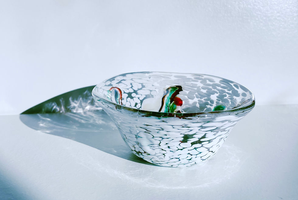 Thumbnail: Handblown Glass Bowl