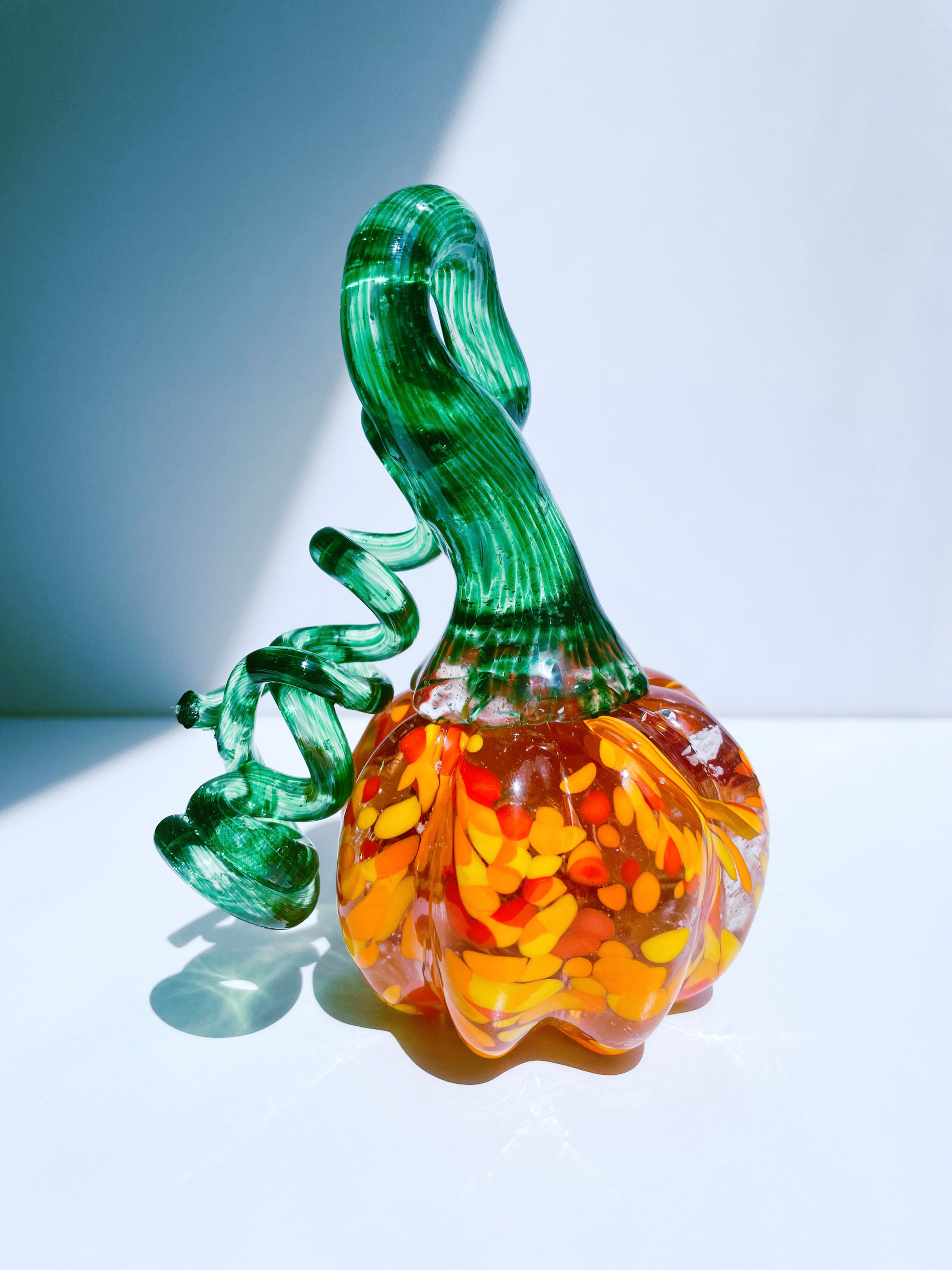 Big Itty Bitty Glass Pumpkin