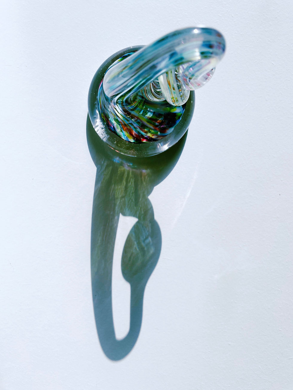 Thumbnail: Handcrafted Glass Pen Holder
