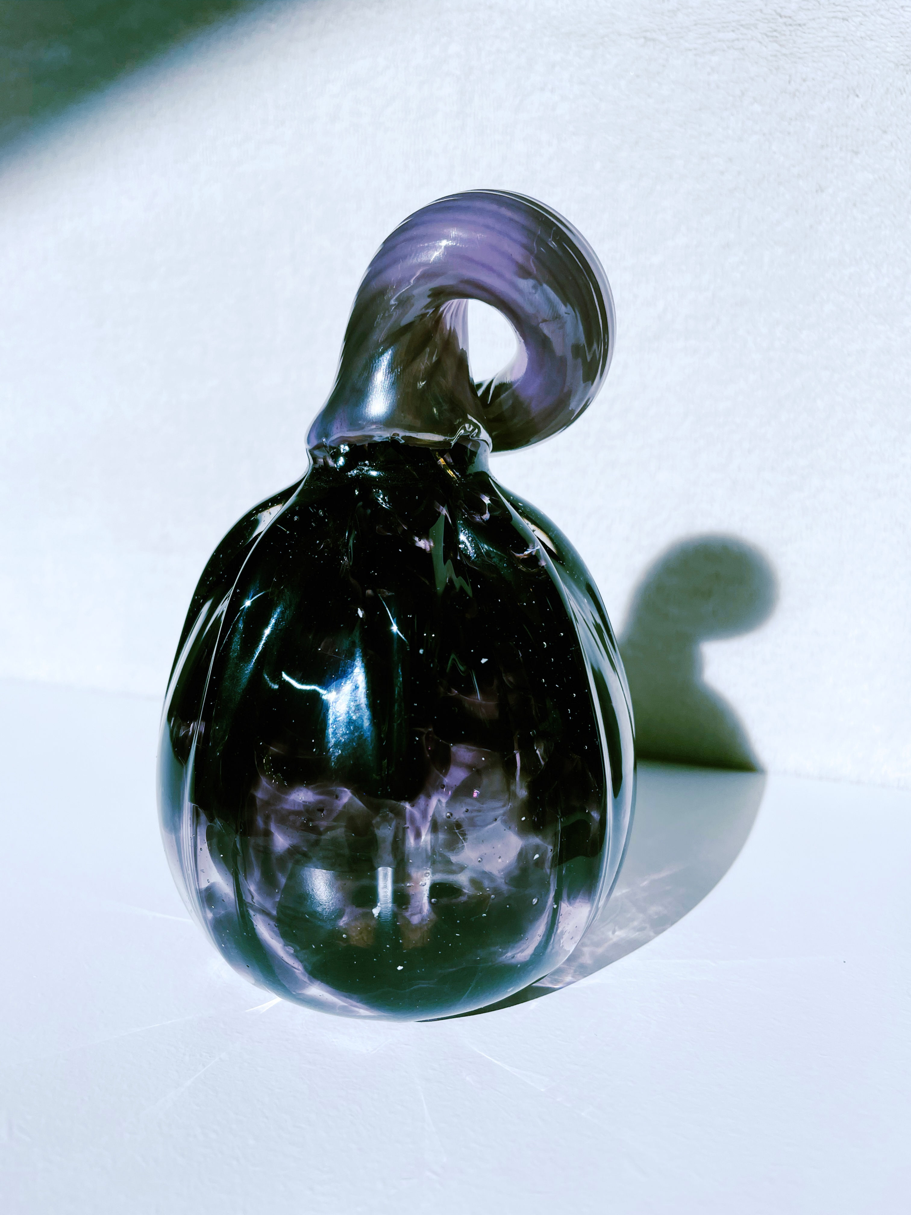 Handblown Glass Pumpkin
