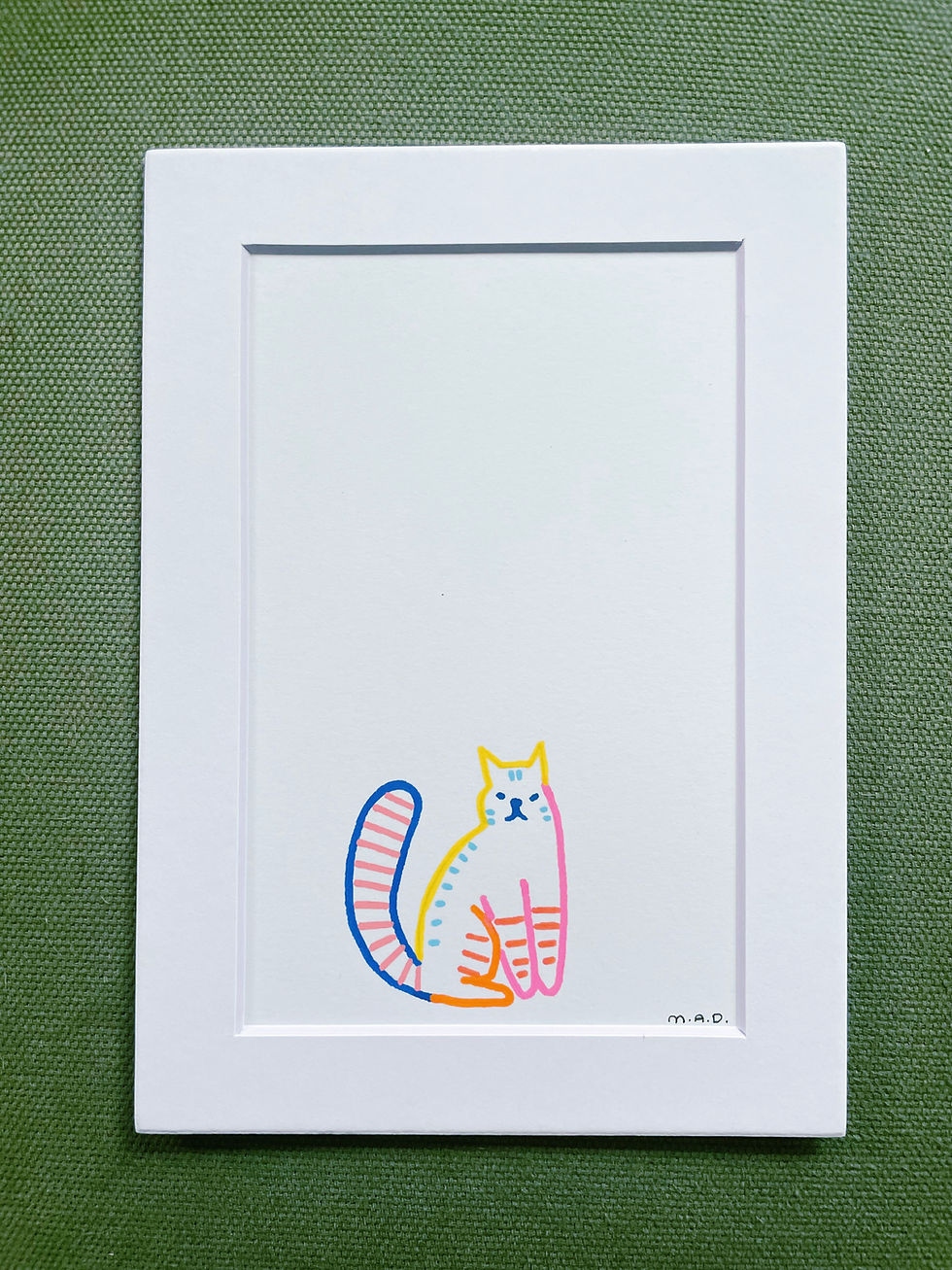 Thumbnail: Abstract Kitty Drawing