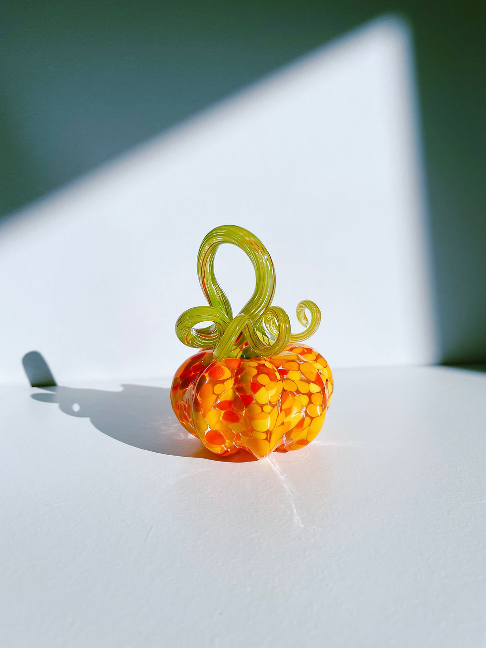 Itty Bitty Glass Pumpkin