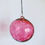 Thumbnail: Handblown Glass Ornament/ pink